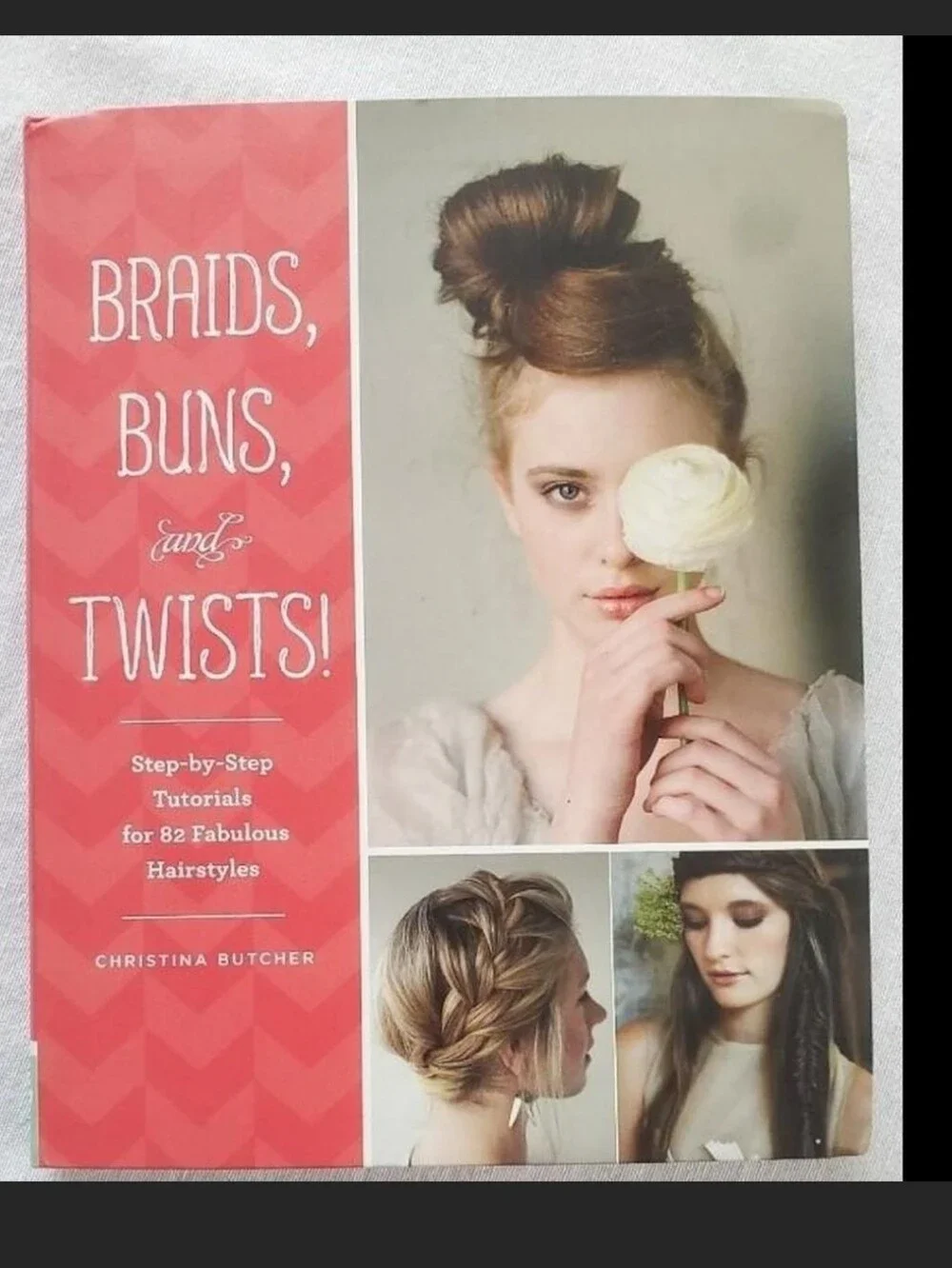 Braids, Buns, and Twists Book How to Do Your Hair Guide Hair Tutorial Book New
